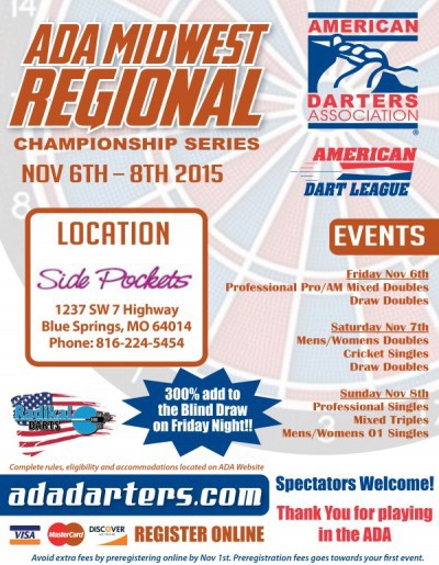 MidAmerica Regional Soft Tip dart tournament