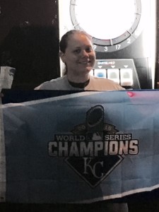 Royals Tickets & Flag Winner Ashley McAuther