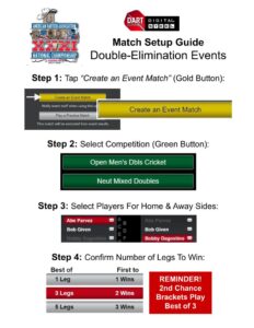 ADA DE Match Setup Guide