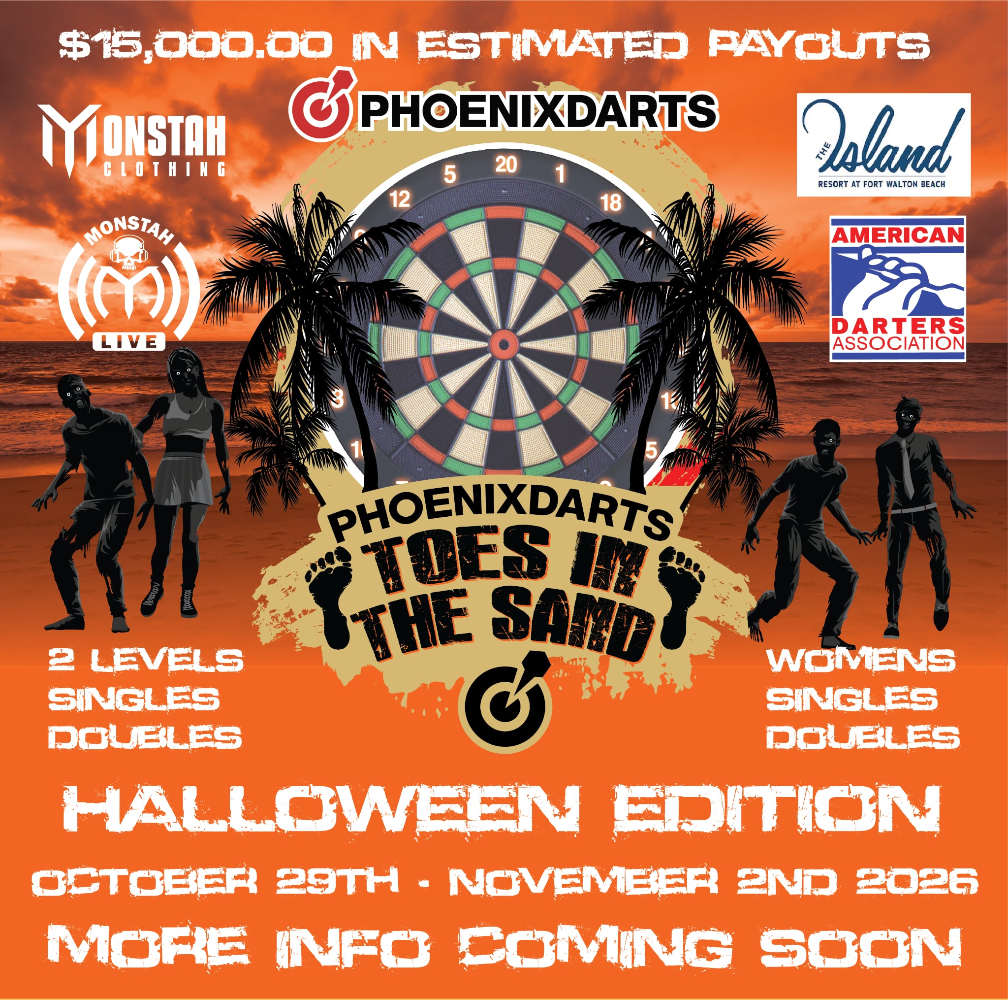 2026 Phoenix Toes In The Sand Promo Flyer